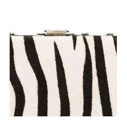 Portmonnä / plånbok i zebramönster.