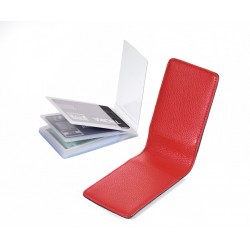En snygg kreditkortsplånbok från Troika i modell Red Pepper 2 med plats för hela 20 st kreditkort. Sedelklämma/kvittoklämma.